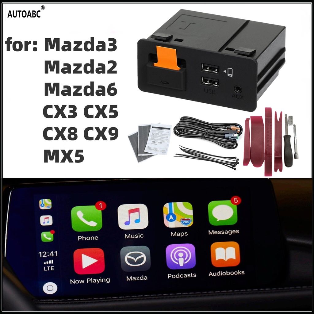 Android Auto Apple CarPlay for Mazda 3 Mazda 6 Mazda 2 Mazda CX30 CX5