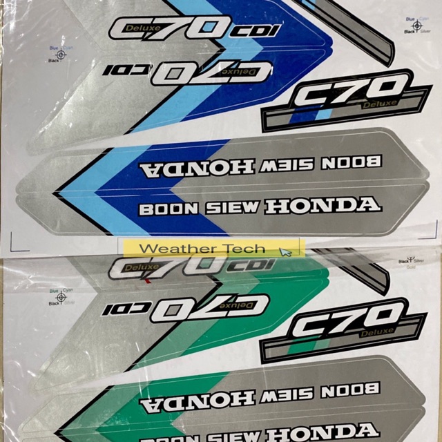 Honda GBO-J Body Sticker (1) | Shopee Malaysia