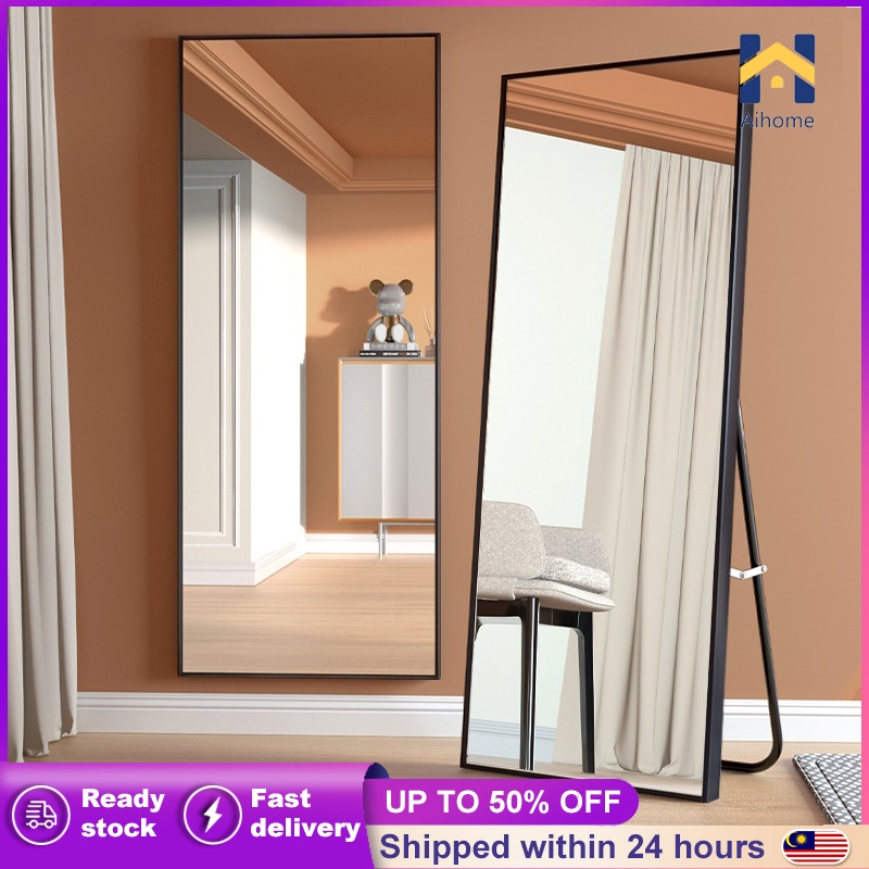 【aihome】 Standing Long Mirror Stand Modern Nordic Fulllength mirror