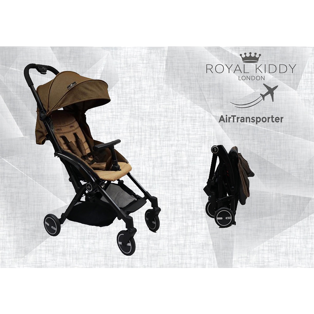 Royal Kiddy London Air Transporter Lightweight Compact Flight Cabin Size Stroller