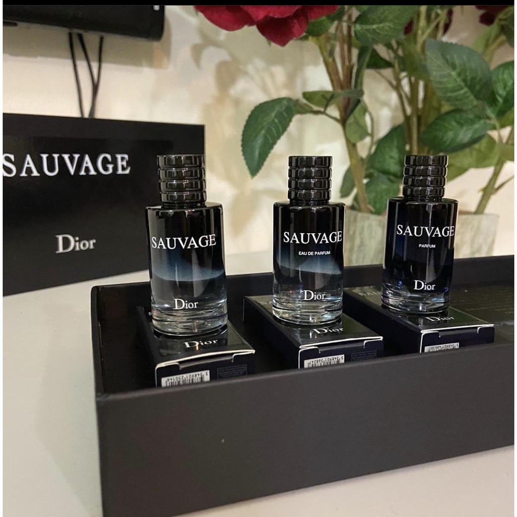 Men's sauvage outlet gift set