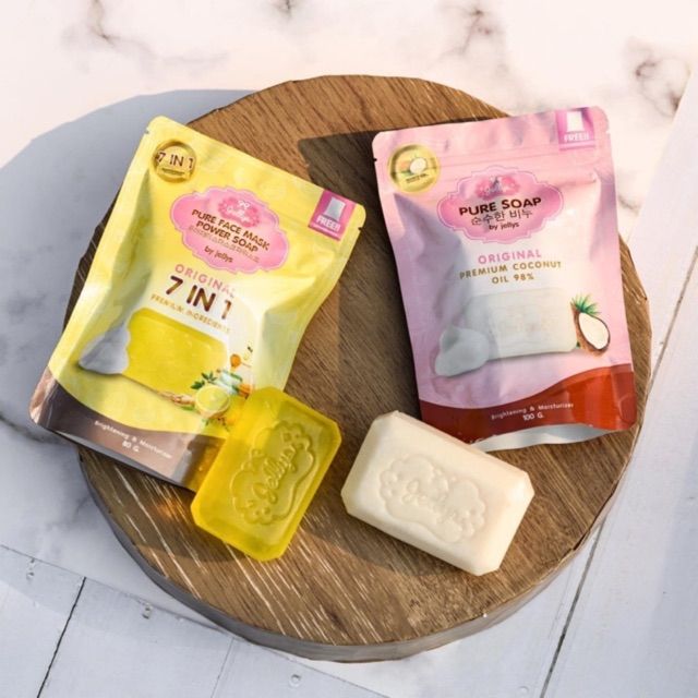 Jelly Pure Soap 7 In 1 New Packing Combo Set Ori Shopee Malaysia 8387