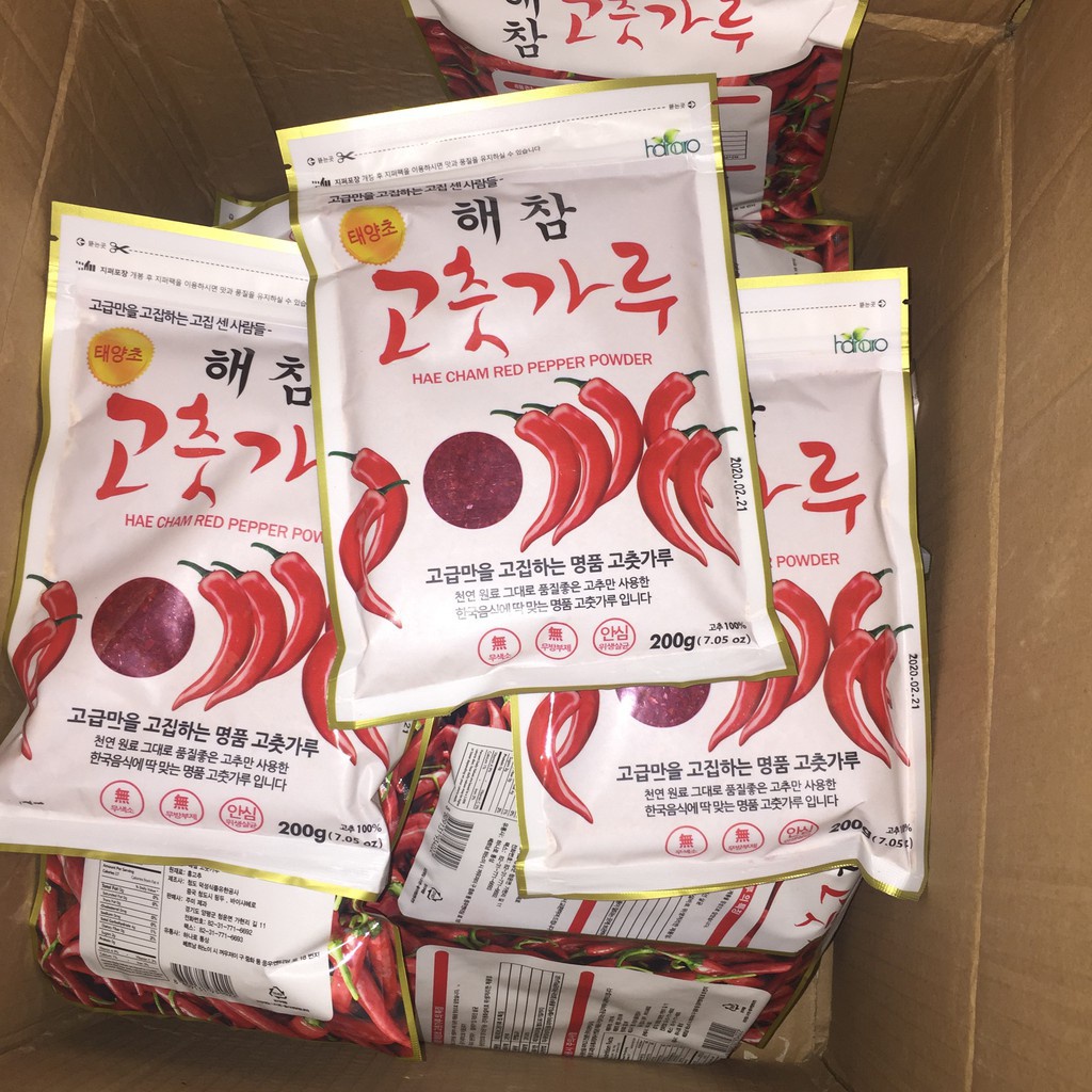 200g Korean Chili Powder For Premium Kim Chi HAECHAM Shopee Malaysia