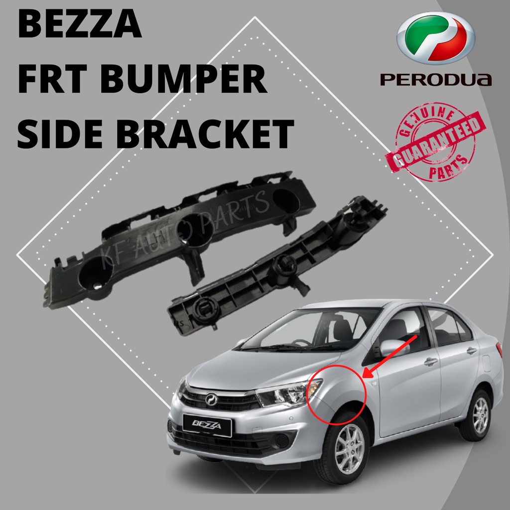 PERODUA BEZZA FRONT/REAR BUMPER SIDE BRACKET 100% ORIGINAL | Shopee ...