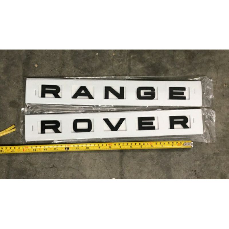 Range Rover Evoque Velar Sport Discovery Oem Emblem Logo Black Silver ...