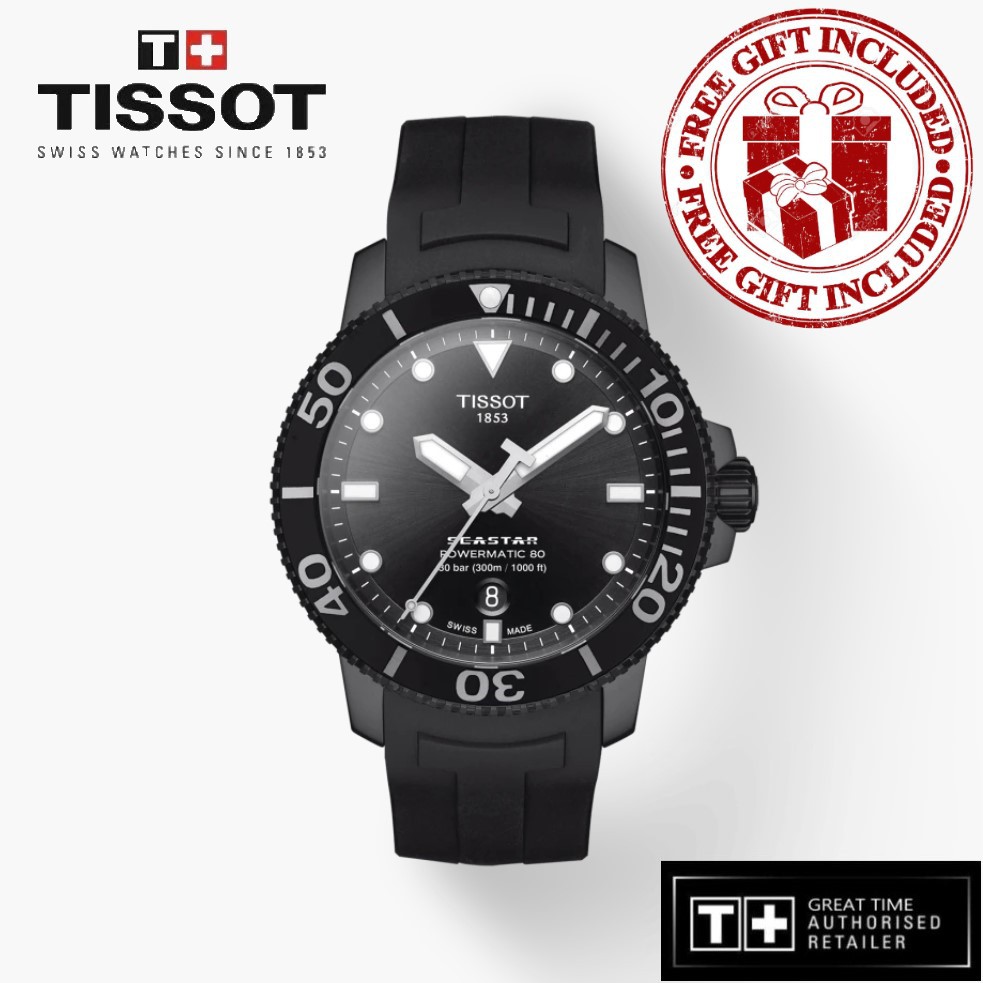 Tissot T120.407.37.051.00 Gent s Seastar 1000 Powermatic 80