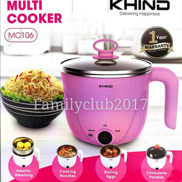 Khind multi 2024 cooker mc106