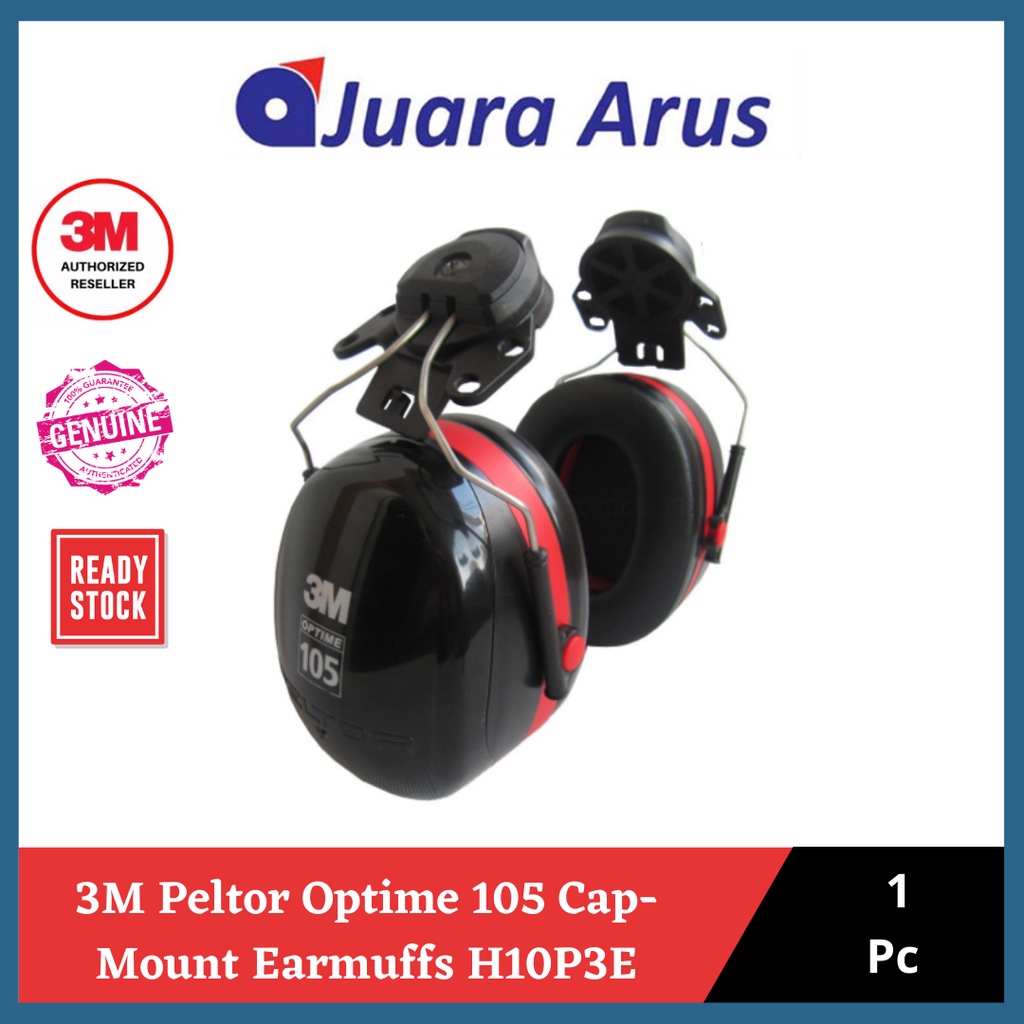 3M Peltor Optime 105 Cap-Mount Earmuffs H10P3E | Shopee Malaysia