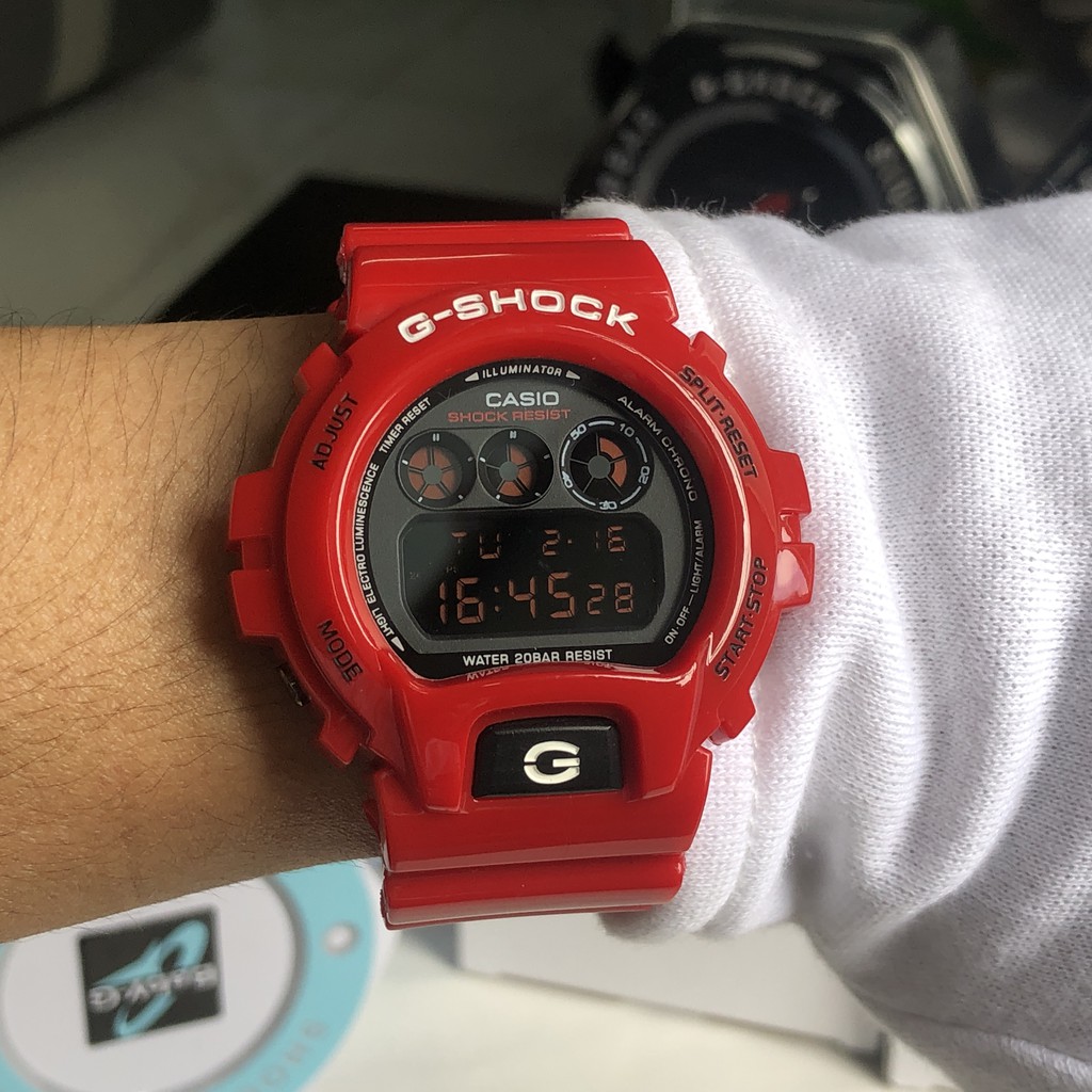 DW6900 Red Ducati G shock DW6900 Red Jam Tangan Lelaki Men watch Digital Jam G shock Merah 04 Shopee Malaysia