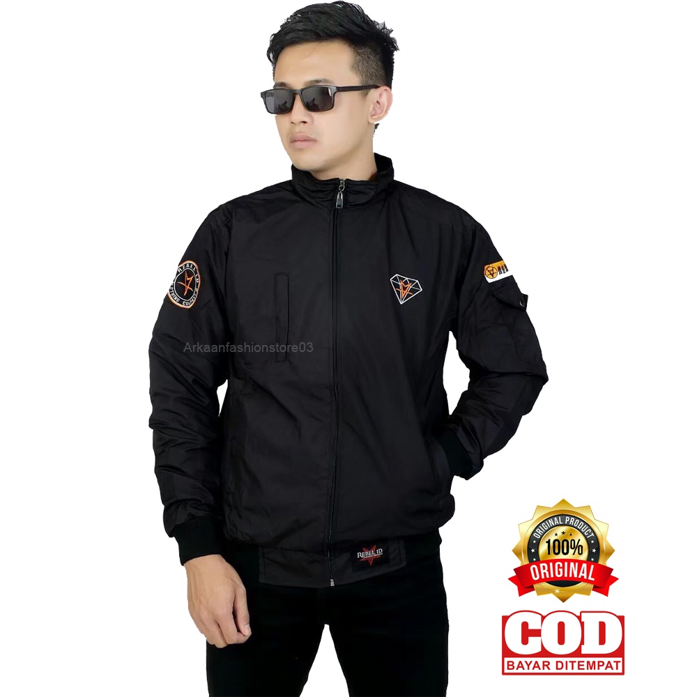 AKN - MEN'S BOMBER JACKET DISTRO BOMBER JACKET/ PARACHUTE JACKET ...