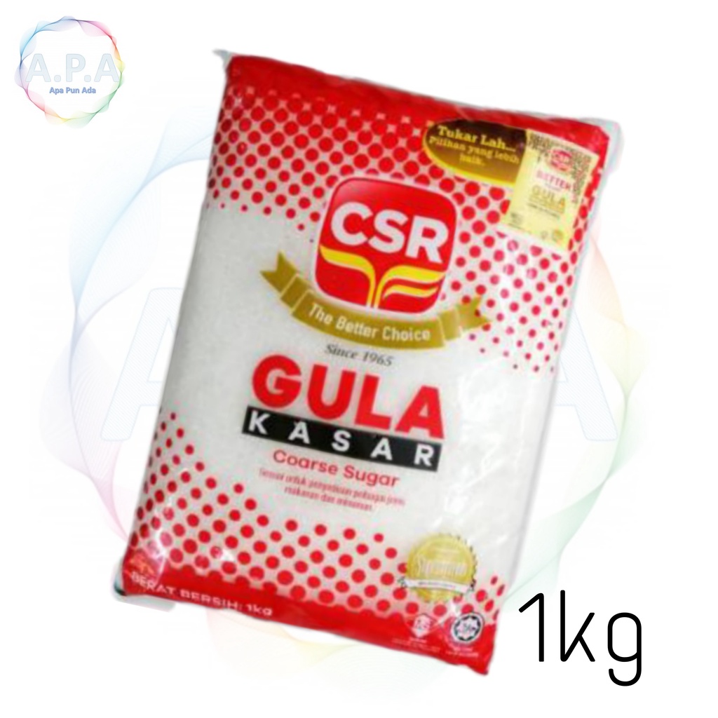 Csr Gula Pasir Kasar 1kg Shopee Malaysia 7010