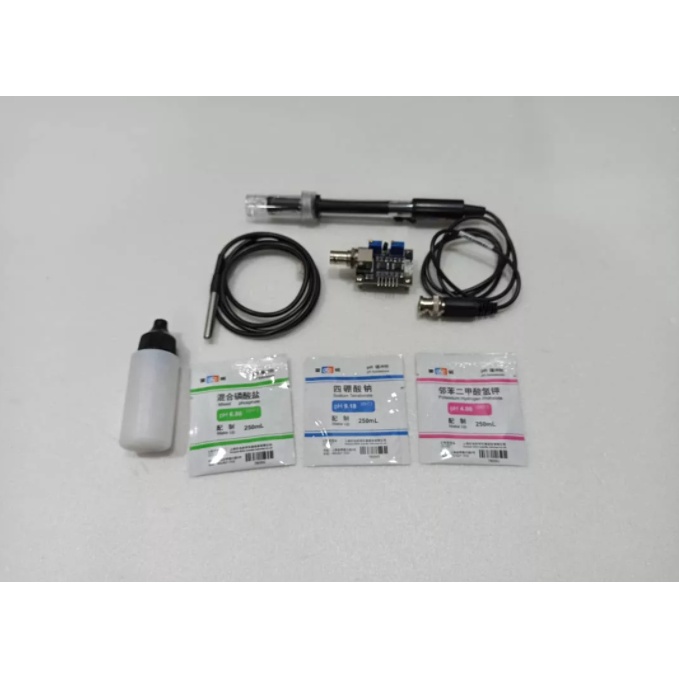 PH Sensor Kit E201C , PH 014 with Module Board V2.0 and temperature