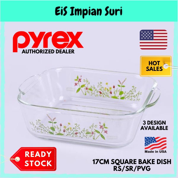 (Ready Stock!!) Pyrex 17cm Square Baking Dish Bake Dish Bakeware ...
