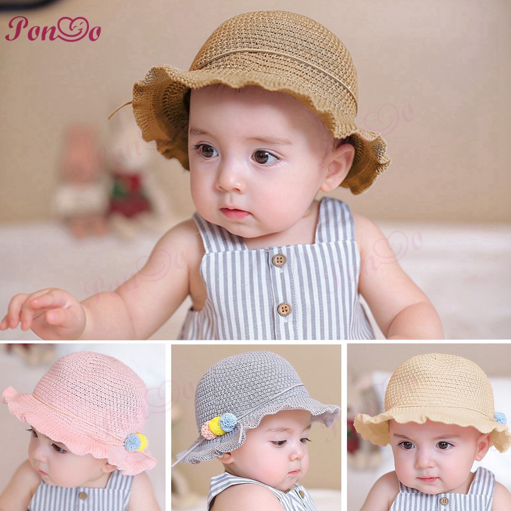 Infant girl hot sale beach hats