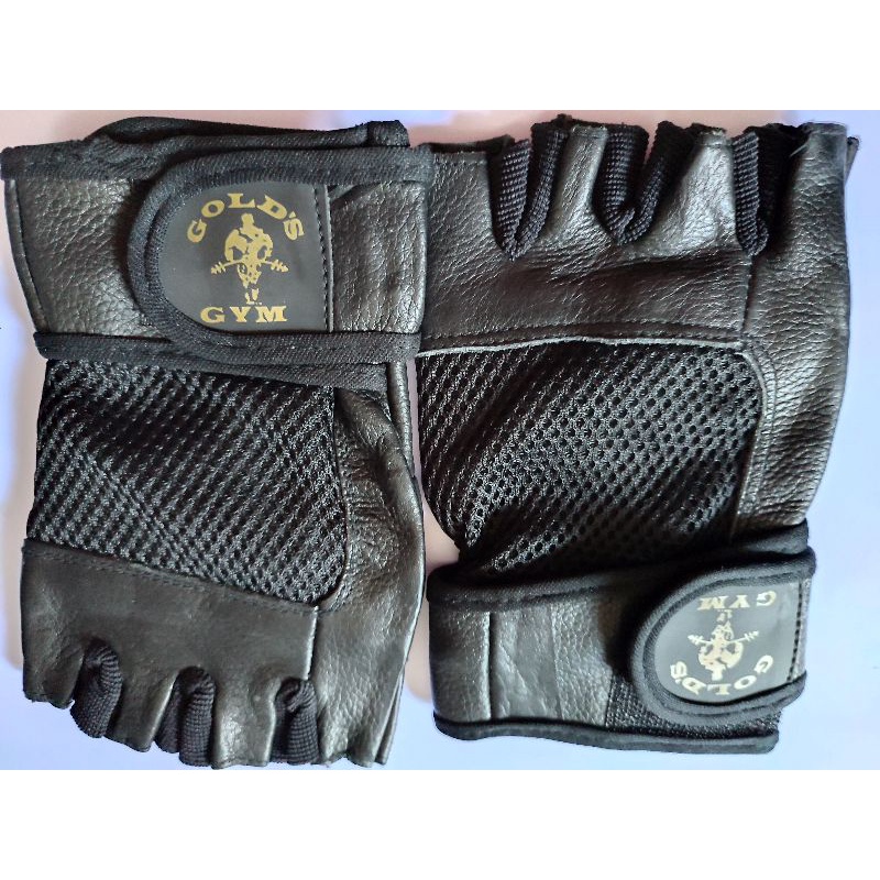 Gold's gym weighted online gloves