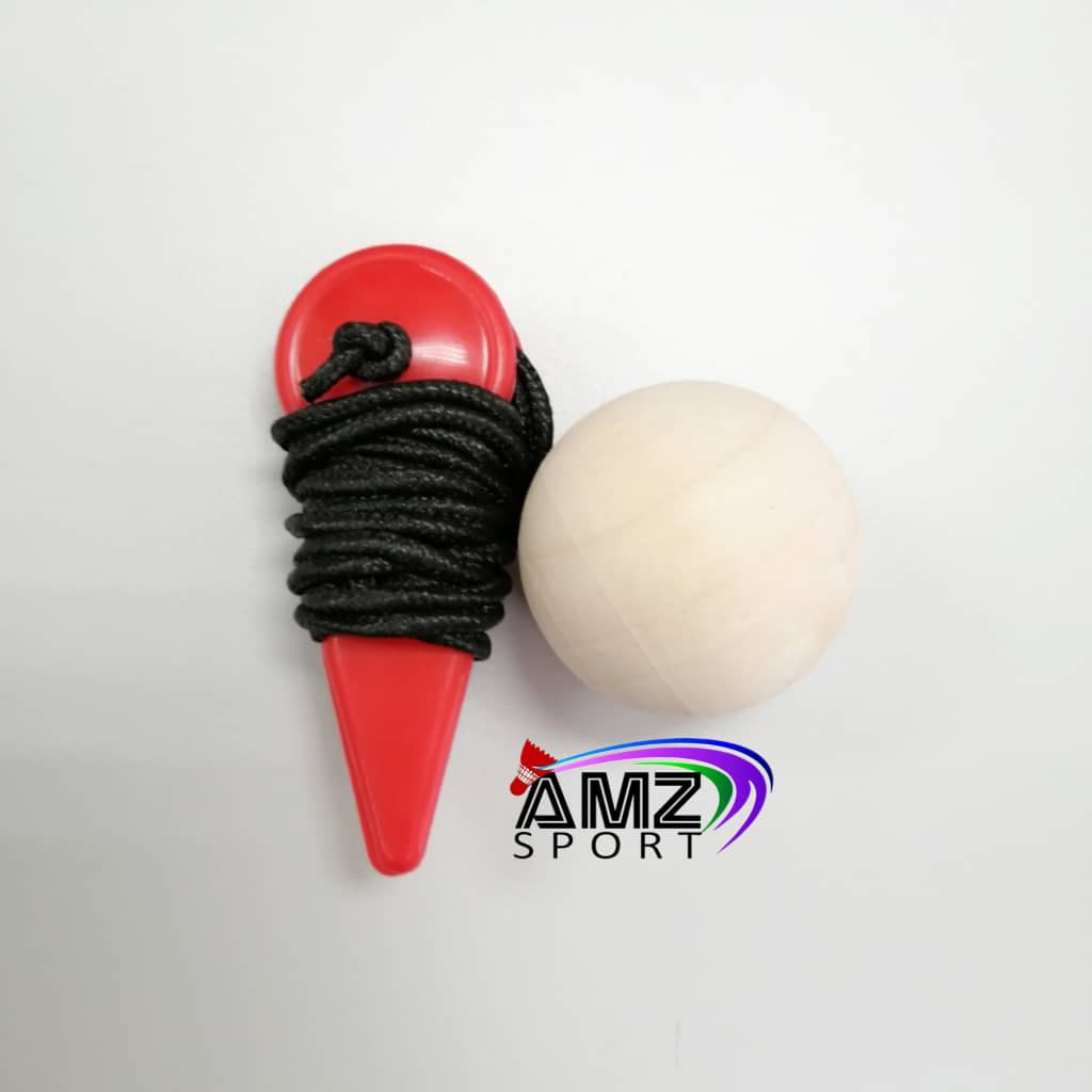 PETANQUE MEASURING STRING AND WOODEN JACK BALL SET | Shopee Malaysia