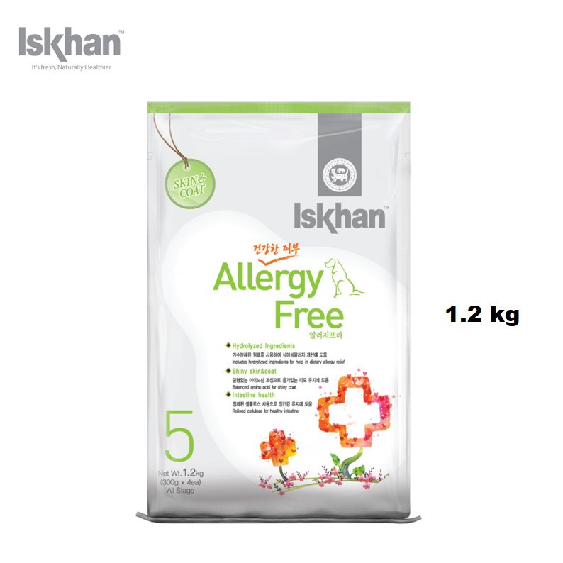 ISKHAN Dog Food 1.2KG Soft Salmon,Performance,Soft,Junior,Duck
