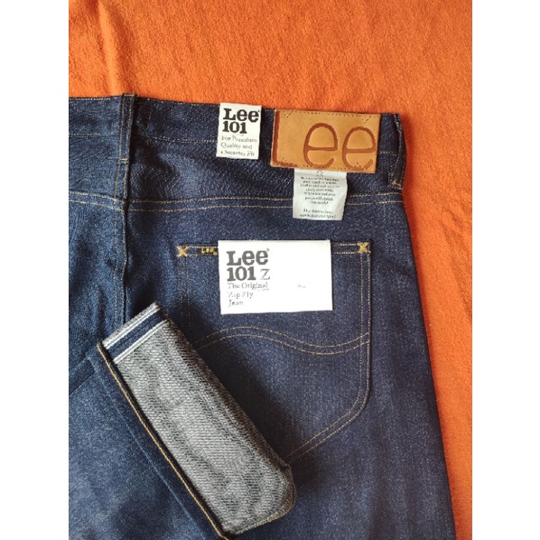 Lee 101 discount raw denim