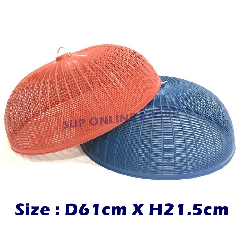 24 inch Round Food Cover / Tudung Saji Besar / Tudung Saji Plastik ...