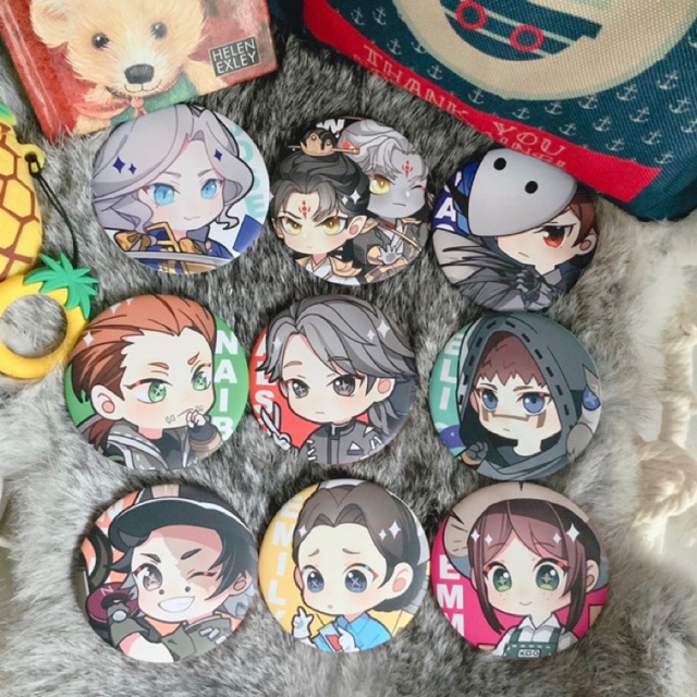 [NEW] Identity V Badge (9 Patterns) Shopee Malaysia