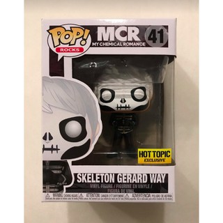 Funko Pop Rocks My Chemical Romance Skeleton Gerard Way #41