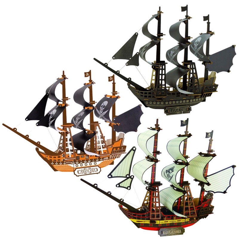 Wooden 3D Model Jigsaw Educational Puzzle Colouring Puzzle | Shopee ...