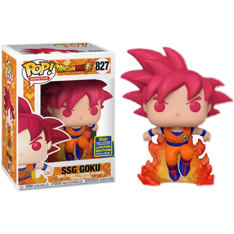 Funko Pop!《Dragon Ball》Son Goku Super Saiyan God Blue Action - Main Image