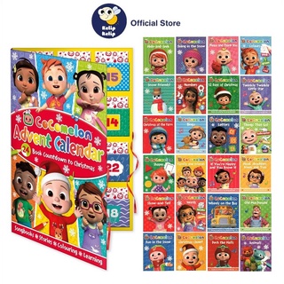 Cocomelon Advent Calendar 24 Story Books Gift Set For Kids To Learn ABC &  123 | Shopee Malaysia