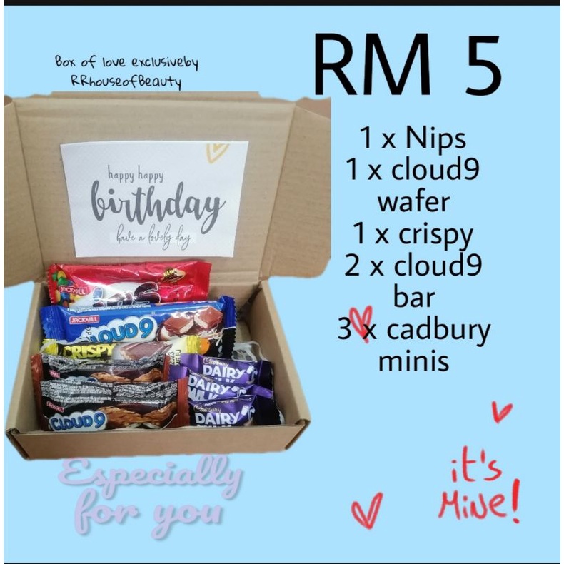 CHOCOLATE|GIFT|SURPRISE |BOX RM5 | Shopee Malaysia