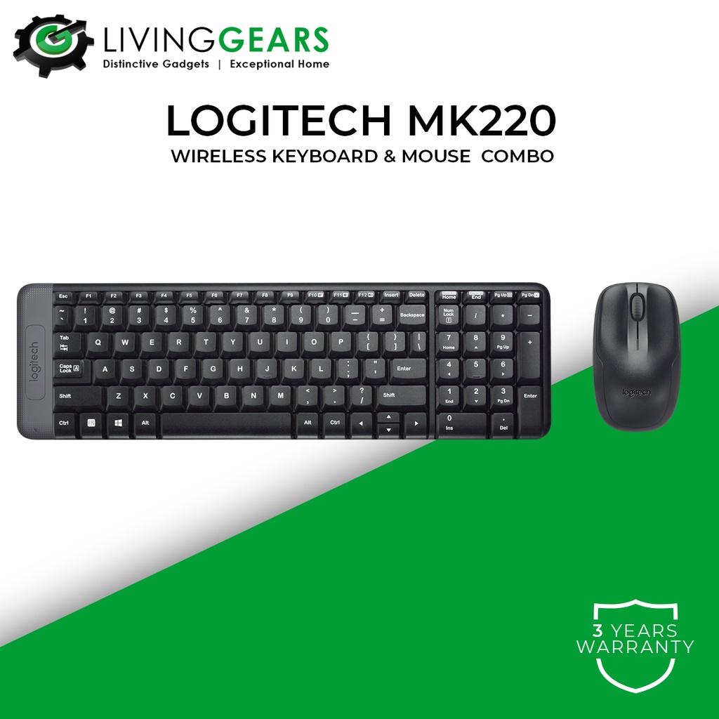 Logitech Wireless Combo MK235 / MK275 / MK270R / MK295 / MK220 Keyboard ...