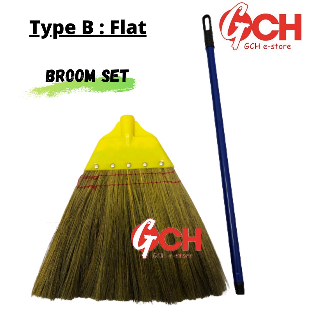 🔥[Good Quality] Penyapu Jerami (Tebal) / Paddy Broom (Thick) / Straw