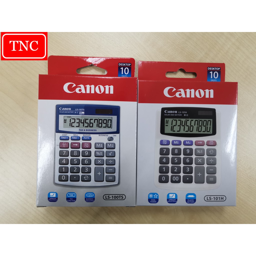 Canon 10 Digits Calculator LS101H / LS100TS Shopee Malaysia