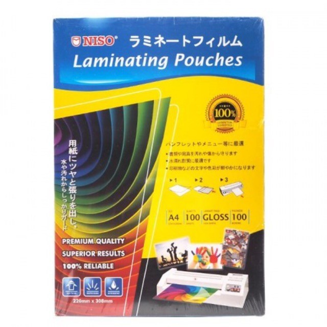 NISO / Lucky Star / Unicorn A4 LAMINATING FILM / LAMINATE FILM (100