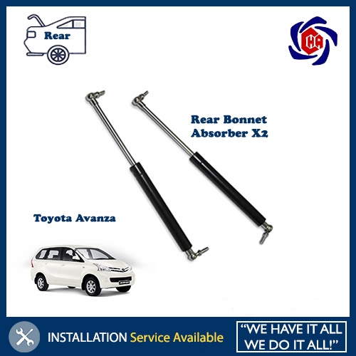 Toyota Avanza Rear Bonnet Absorber (LH - RH / pair) | Shopee Malaysia
