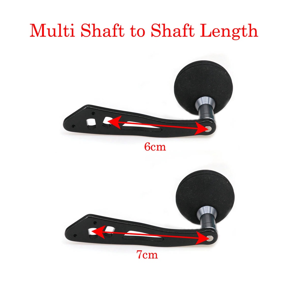ANH BC Power Handle for Shimano Abu Garcia Daiwa Baitcasting Fishing ...