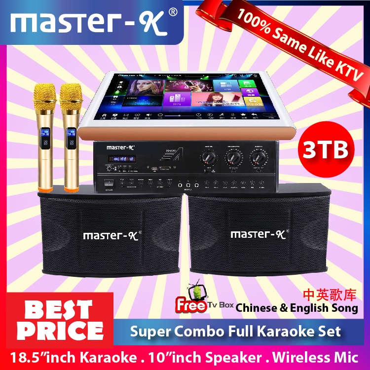 Full Set Karaoke System with Speaker Mic 🔥Flash Sales 批发价🔥 (Chinese