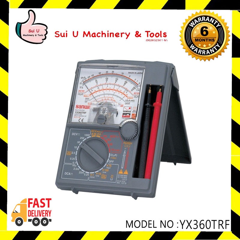 SANWA YX360TRF Analog Multimeter (made in Japan) | Shopee Malaysia