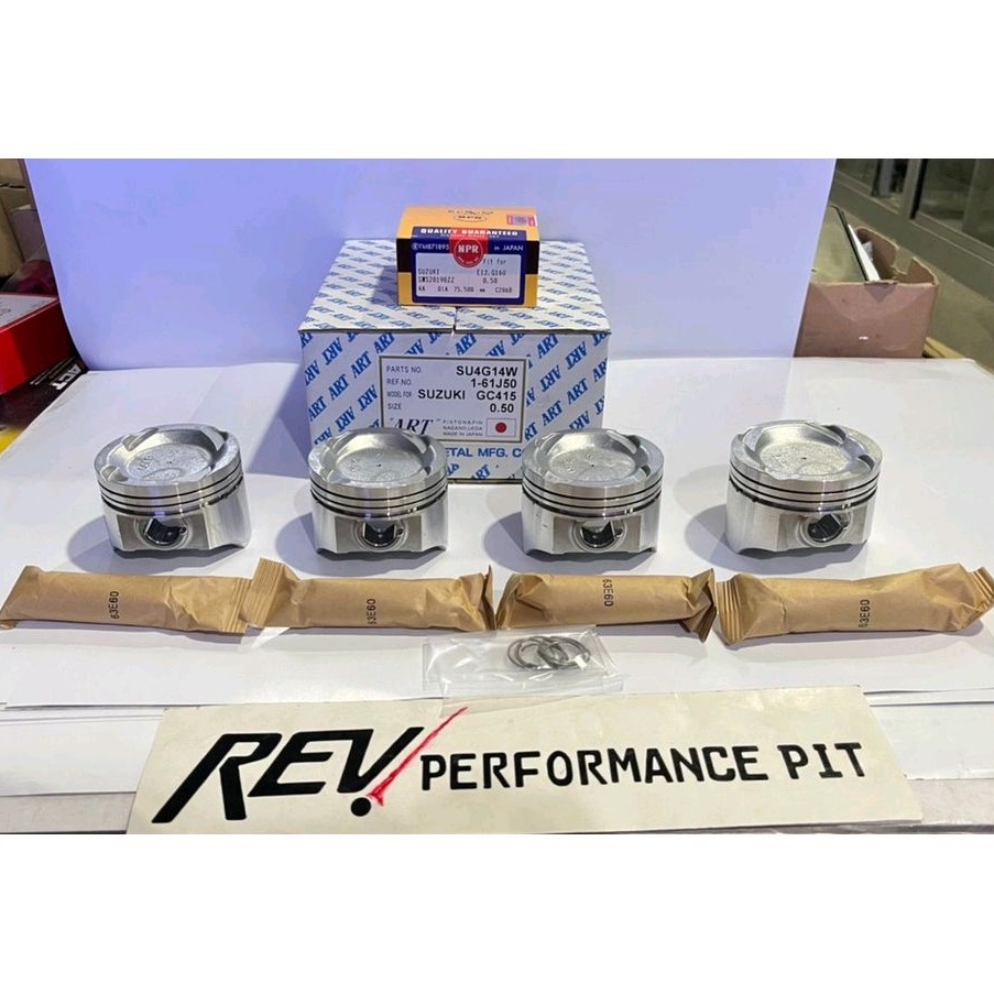 ART Piston for Honda D16 D15 and 4g13 4g15, Suzuki Vitara Turbo piston