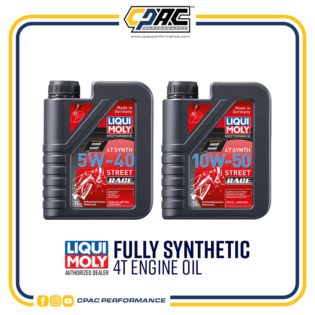 100 Original LIQUIMOLY 4T Street Race Engine Oil Shopee Malaysia