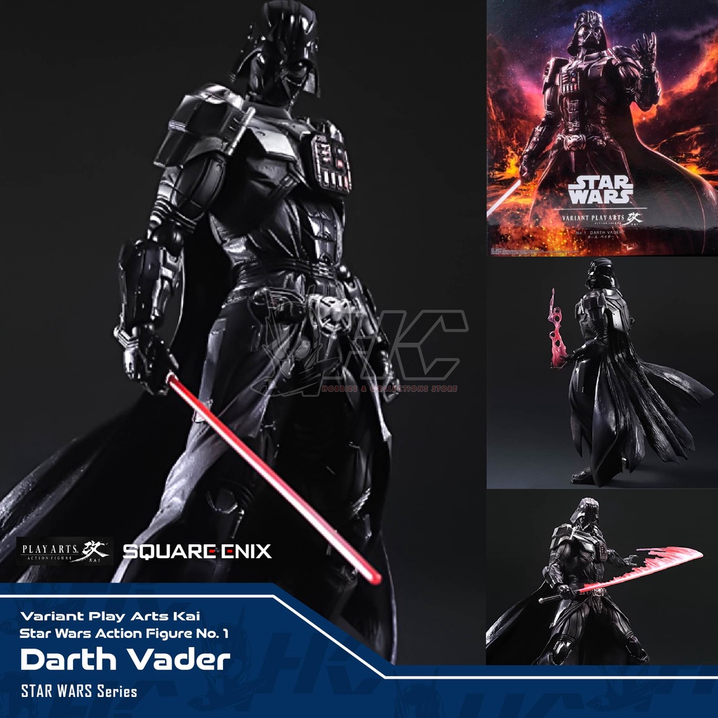 Variant Play Arts Kai Star Wars Action Figure - No. 1 Darth Vader ...