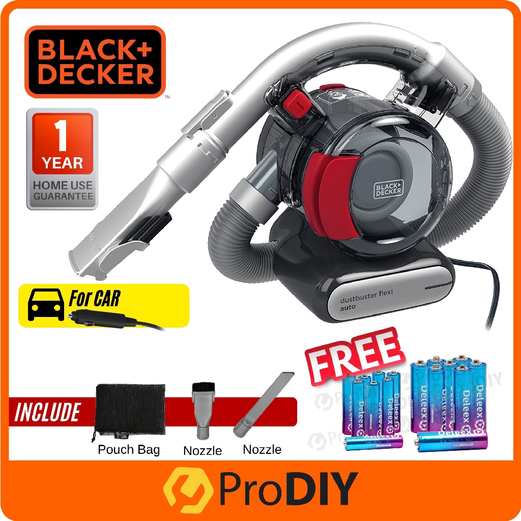 BLACK DECKER PD1200AV 12V Dustbuster Flexi Auto Vacuum Bag FOC