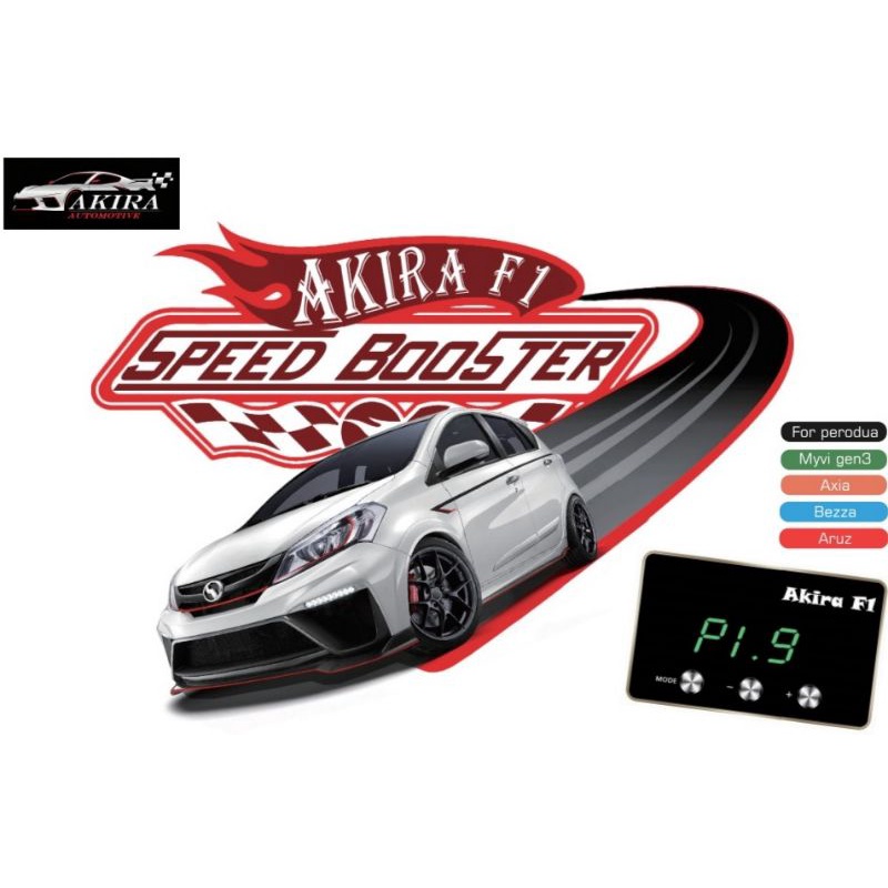 💥VIRAL💥AKIRA 9 DRIVE Myvi Gen3 Bezza Axia Aruz Throttle Controller ...