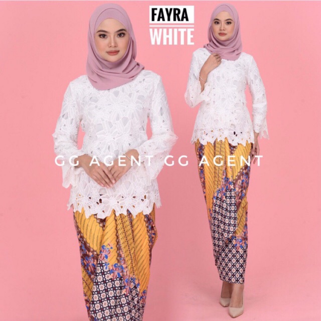 FAYRA LACE KURUNG + BATIK PARIO RAYA 2020 | Shopee Malaysia