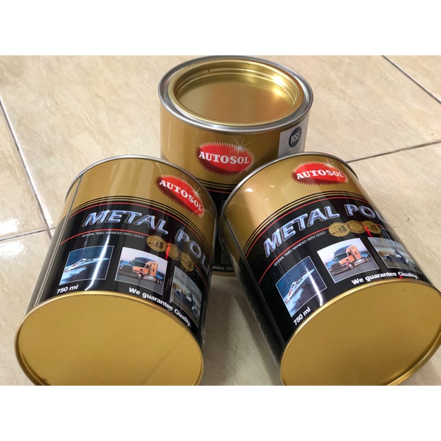 Metal polishing cream Inox Copper Autosol metal polish 750ml