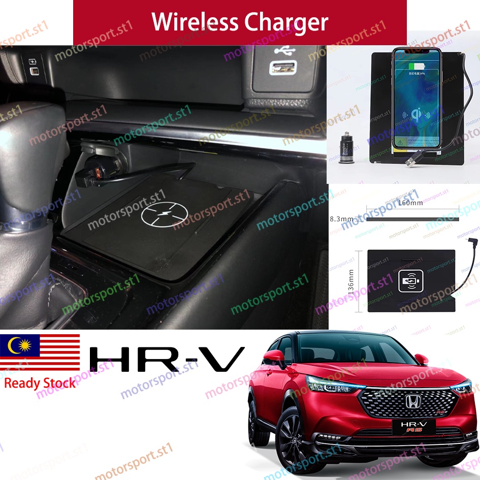 [READY STOCK]Honda HRV 20222025 Wireless Charger TypeC for HRV 2022 1