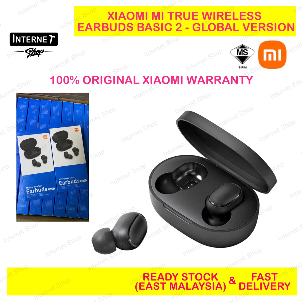 Xiaomi Mi True Wireless Earbuds Basic 2, Free Shipping Ready Stock ...