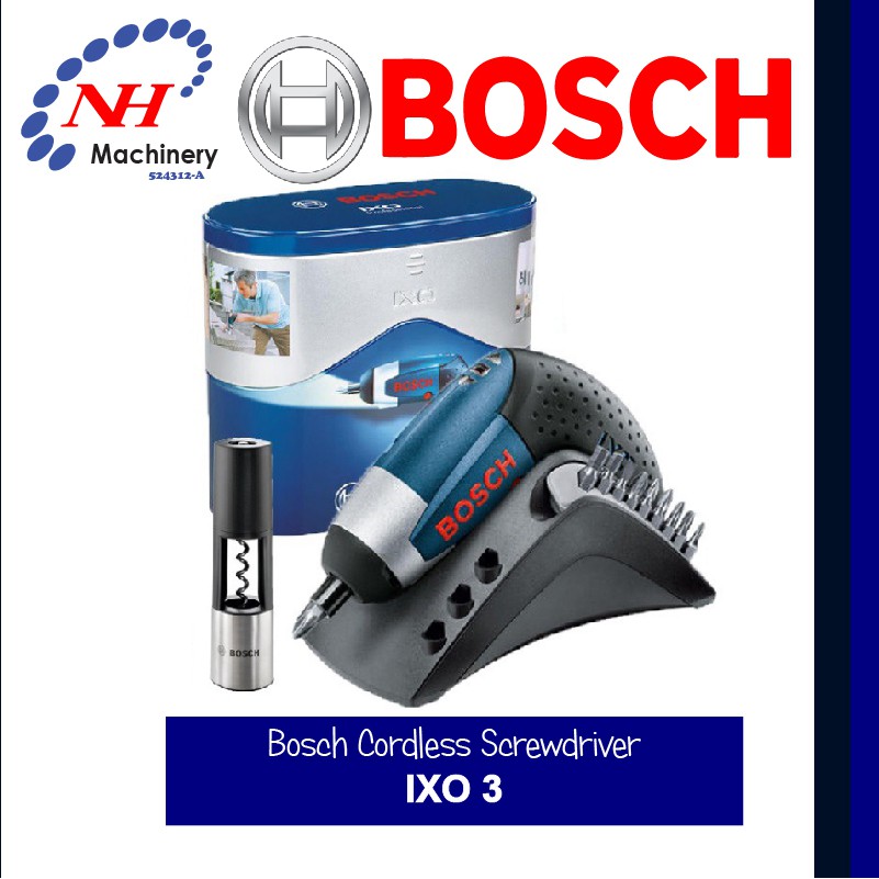 Bosch ixo iii professional discount cordless electric screwdriver 3.6 v