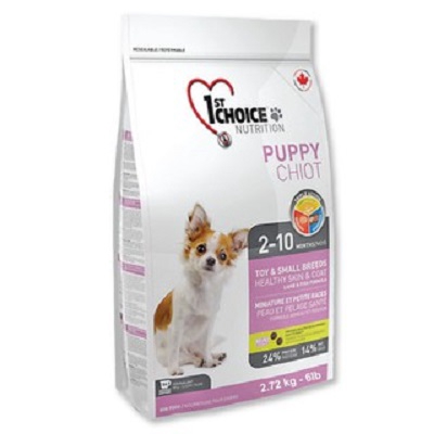 1st Choice Puppy Toy & Small Breeds Healthy Skin & Coat Lamb & Fish ...