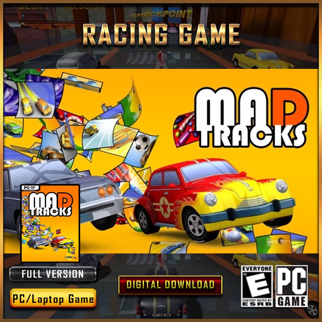 Mad Tracks🔥Racing Games [PC GAME]🔥[ DIGITAL DOWNLOAD]🔥Kids-Adult  Games🔥Cheap & Fast Service🔥 | Shopee Malaysia