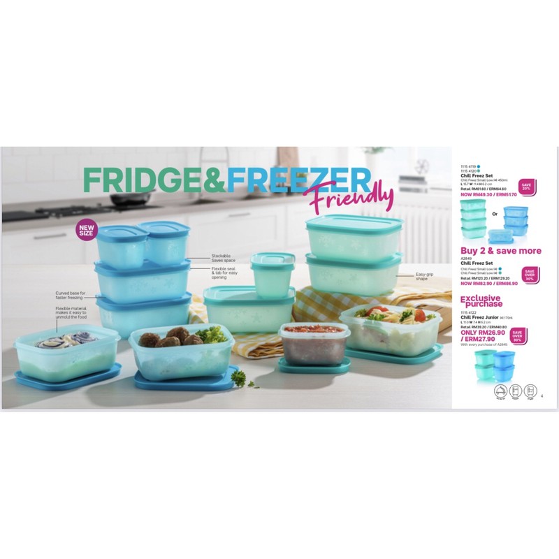 Perfect for fridge or freezer - Tupperware Brands Malaysia